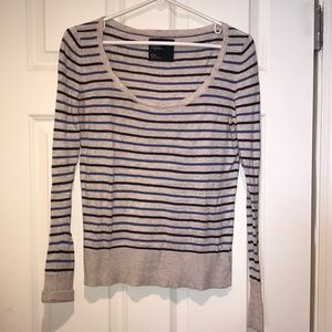 AMercian Eagle Blue striped sweater